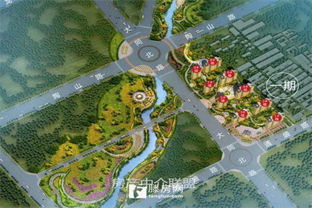 护驾御泽园108平三室带车库68万可分期